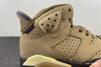 602 Breathable Brown (Women's)  Gore-Tex Retro Kelp 6 Jordan FD1643-300 0824